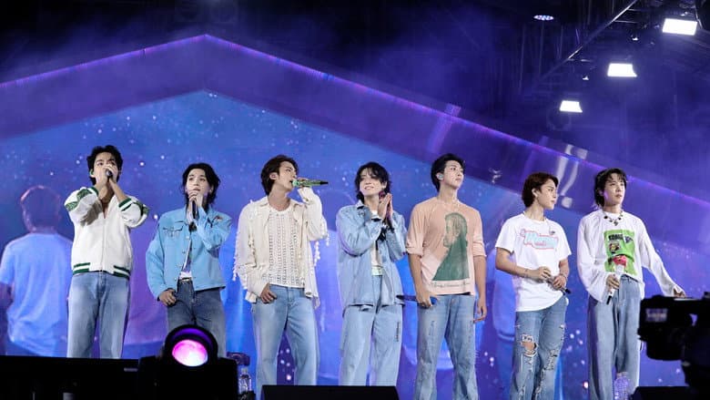 Backdrop from BTS: Yet to Come in BUSAN