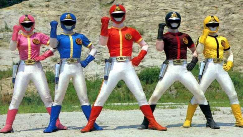 Backdrop from Kagaku Sentai Dynaman: The Movie