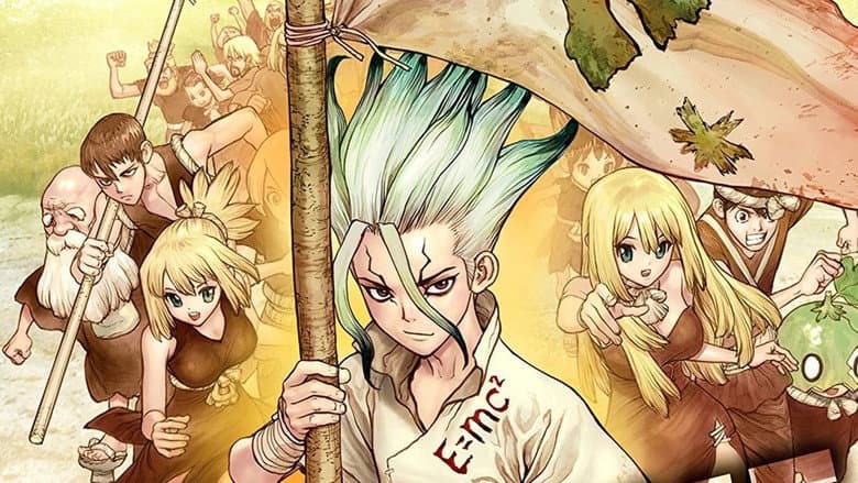 Backdrop from Dr. Stone