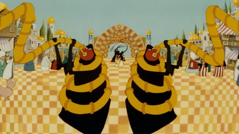 Backdrop from The Thief and the Cobbler
