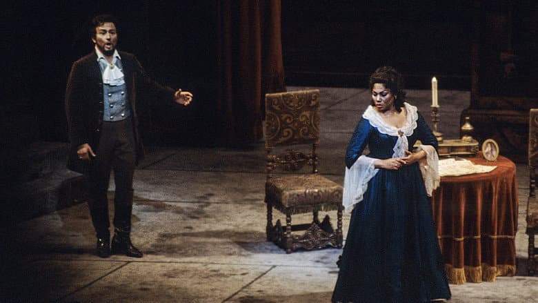 Backdrop from La forza del destino - Giuseppe Verdi