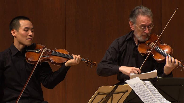 Backdrop from The Juilliard String Quartet: Keeping Beethoven Contemporary