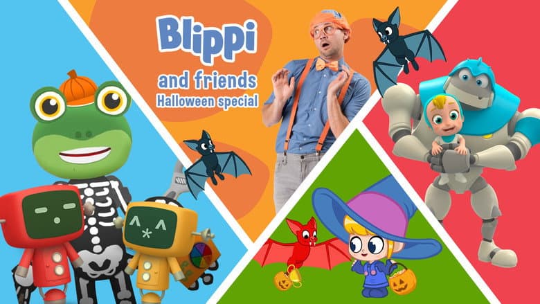 Backdrop from Blippi and Friends: Halloween Special
