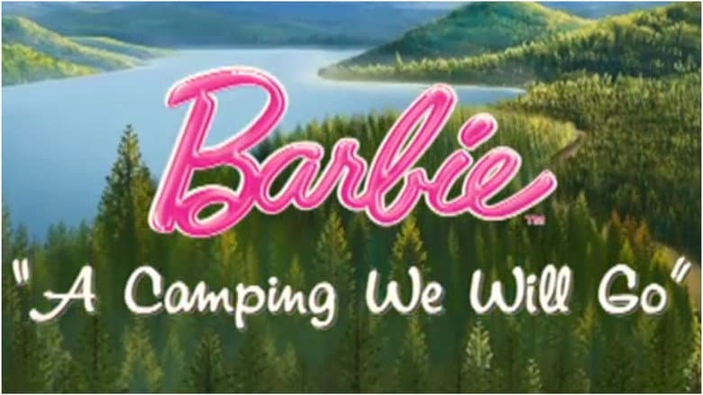 Backdrop from Barbie: A Camping We Will Go