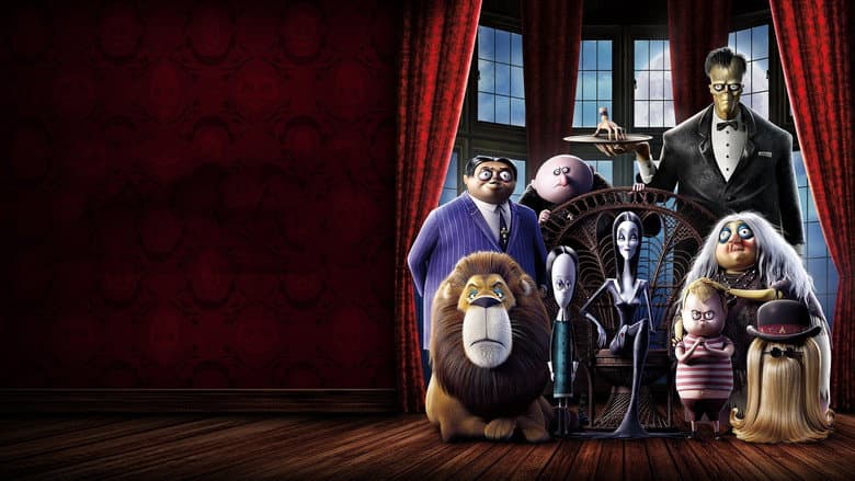 Backdrop from The Addams Family