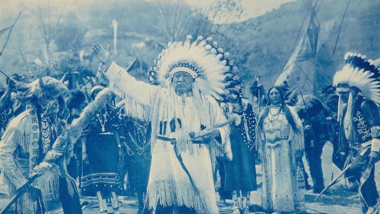 Backdrop from The Indians Are Coming
