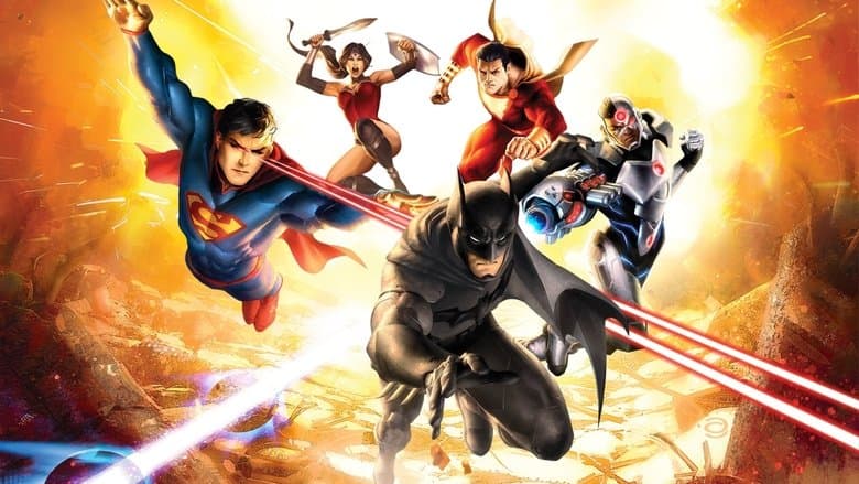 Backdrop from Justice League: War