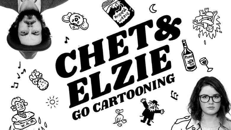 Backdrop from Chet and Elzie Go Cartooning