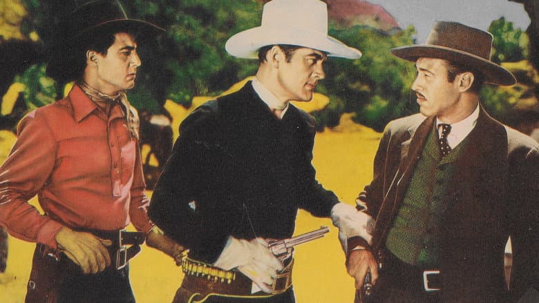 Backdrop from Outlaws of the Panhandle