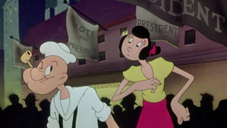Backdrop from Olive Oyl for President