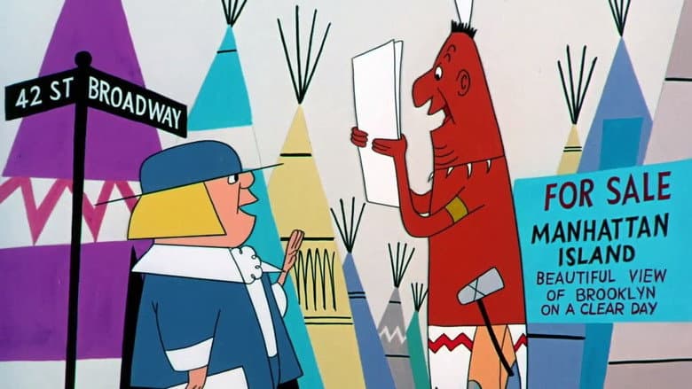 Backdrop from Yankee Doodle Bugs