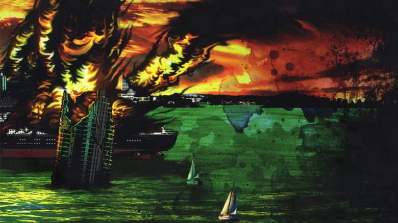 Backdrop from Avenged Sevenfold: Live in the LBC