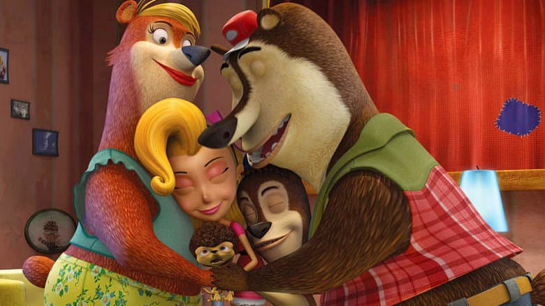 Backdrop from Unstable Fables: Goldilocks and the Three Bears