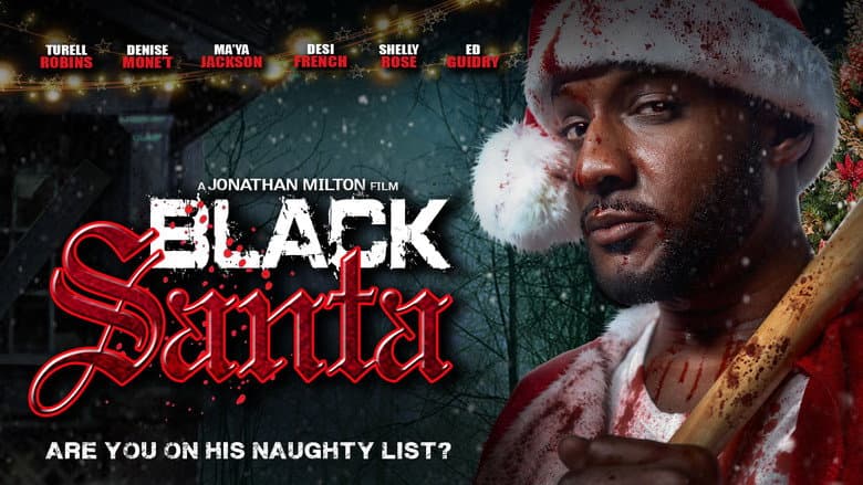 Backdrop from Black Santa