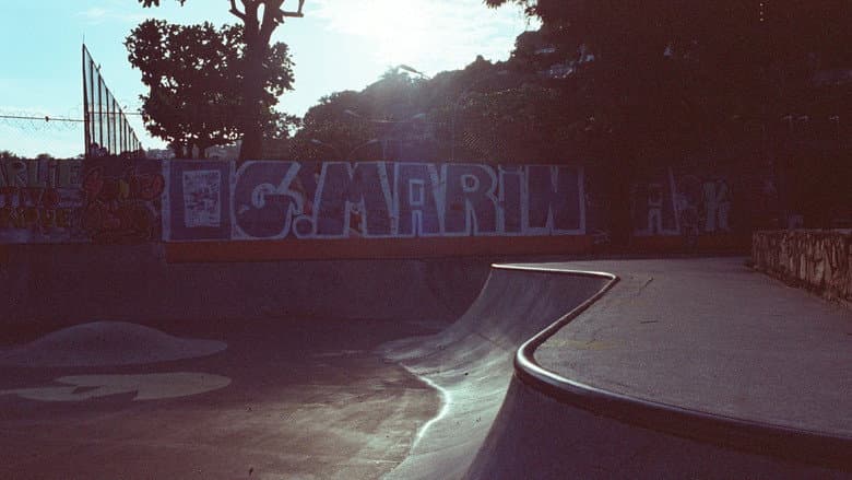 Backdrop from Marina Skatepark