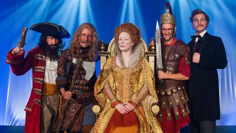 Backdrop from Horrible Histories’ Big Prom Party