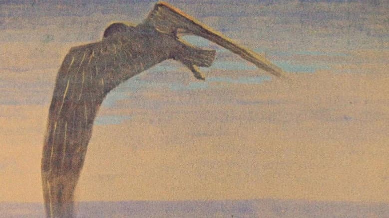 Backdrop from M. K. Čiurlionis: Thoughts, Paintings, Music