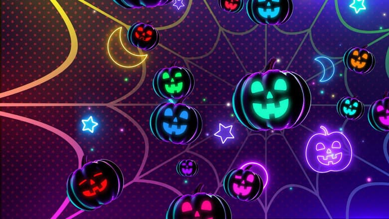 Backdrop from Disney Channel Halloween House Party