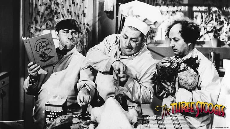 Backdrop from The Three Stooges: Hey Moe! Hey Dad!