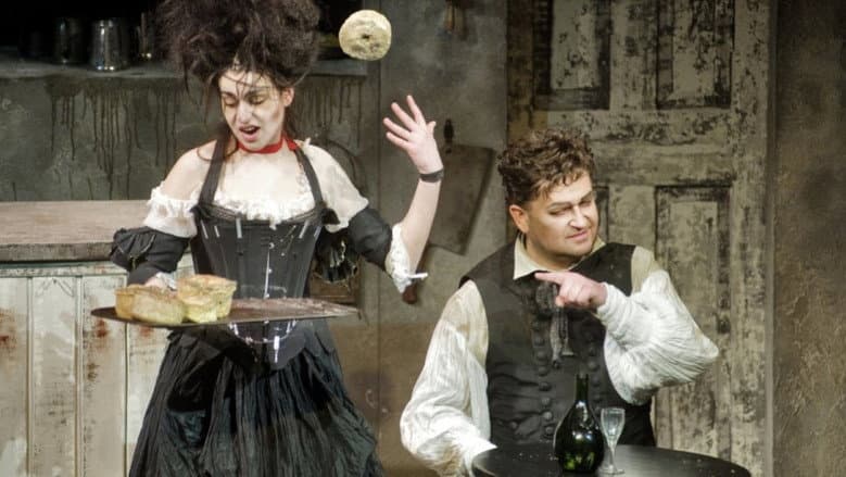 Backdrop from Sweeney Todd: the Demon Barber of Fleet Street
