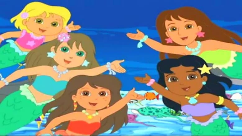 Backdrop from Dora the Explorer: Dora Saves the Mermaids