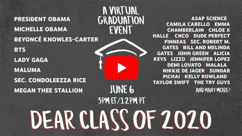 Backdrop from Dear Class of 2020