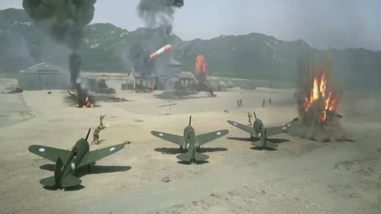 Backdrop from Air Strike