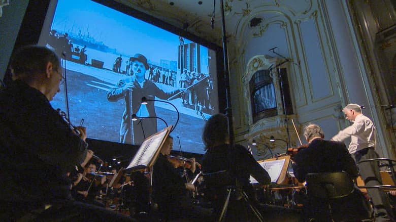 Backdrop from Charlie Chaplin - Der Komponist
