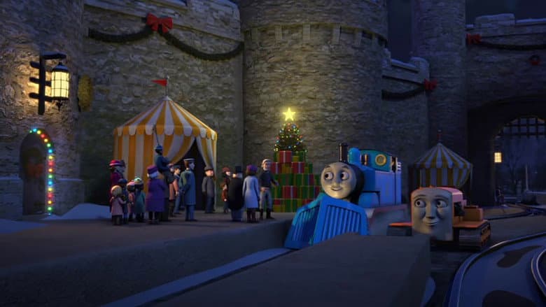 Backdrop from Thomas & Friends: Christmas on Sodor