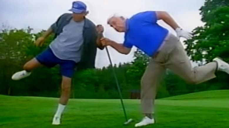 Backdrop from Leslie Nielsen's Bad Golf My Way
