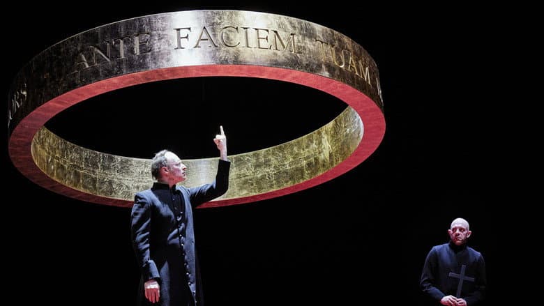 Backdrop from Macbeth (Comédie Française)