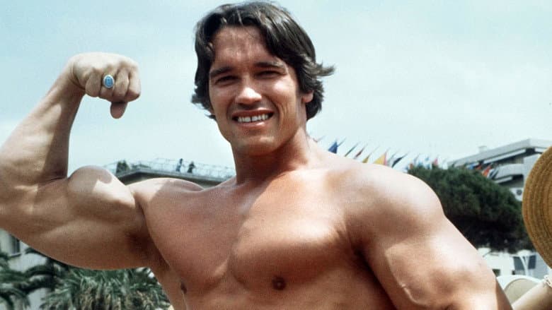 Backdrop from Raw Iron: The Making of 'Pumping Iron'