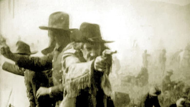 Backdrop from Custer's Last Fight