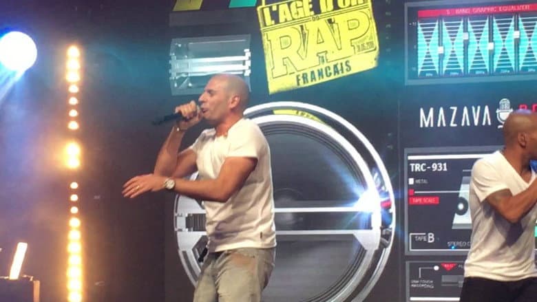 Backdrop from L'Âge d'Or du rap français