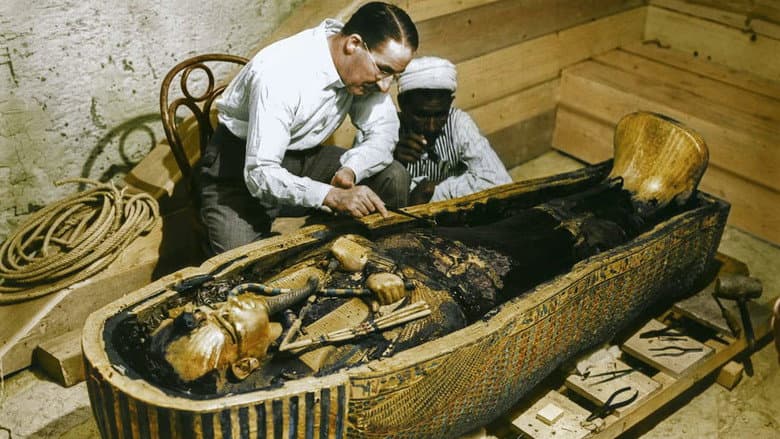 Backdrop from Tutankhamun In Colour