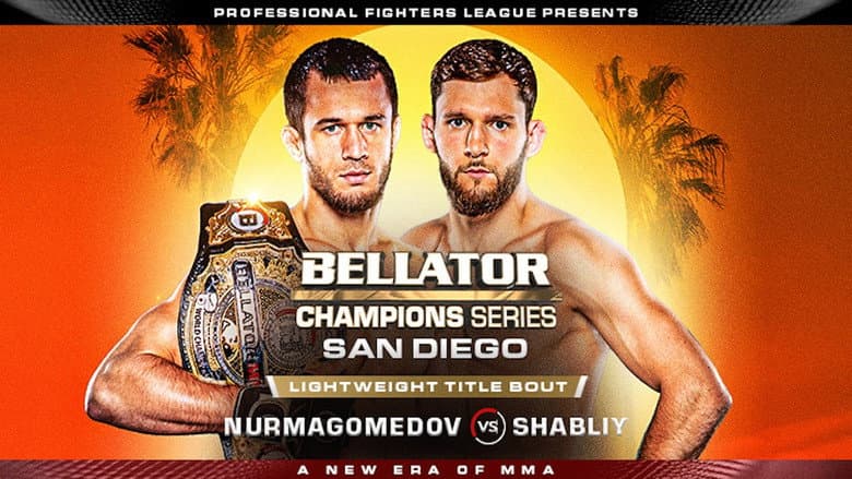 Backdrop from Bellator Champions Series San Diego: Nurmagomedov vs. Shabliy
