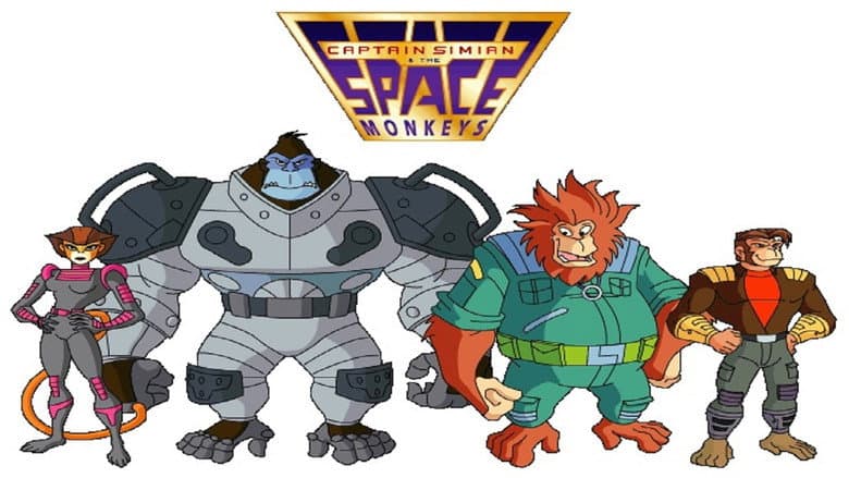 Backdrop from Captain Simian & the Space Monkeys