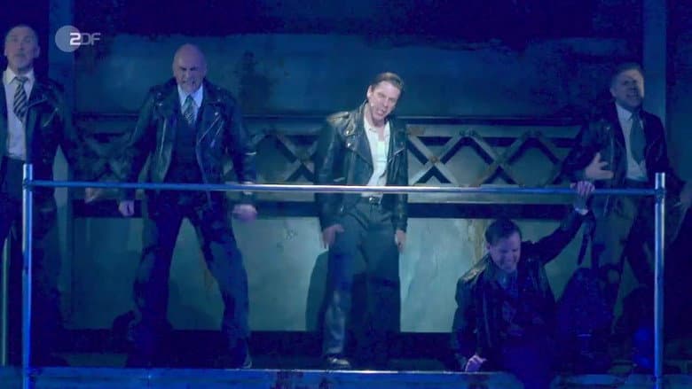 Backdrop from Ku'damm 56 - Das Musical
