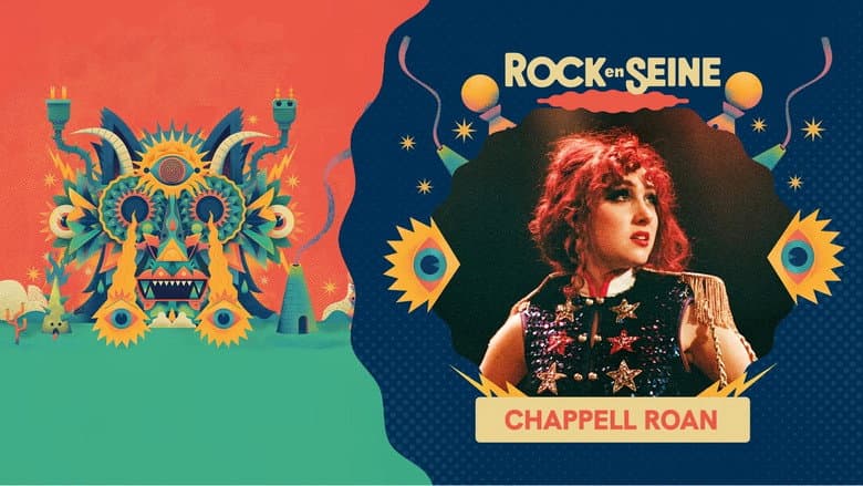 Backdrop from Chappell Roan Live @ Rock en Seine 2025