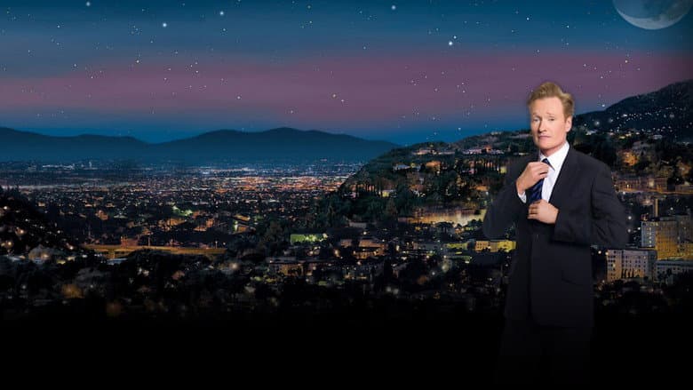 Backdrop from The Tonight Show with Conan O'Brien