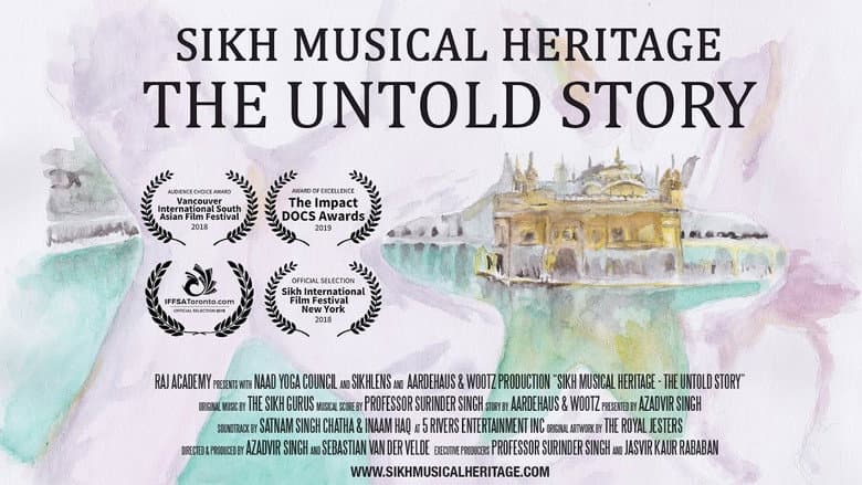 Backdrop from Sikh Musical Heritage: The Untold Story