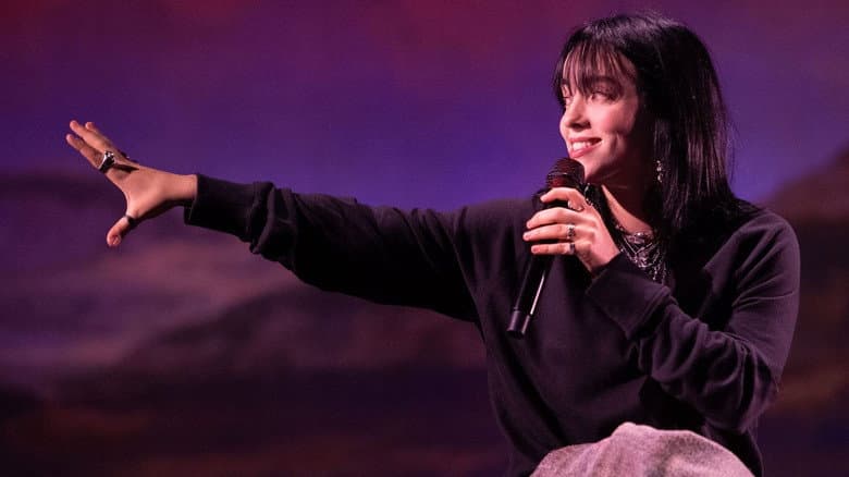 Backdrop from Billie Eilish: Special Acoustic Show in Bonn