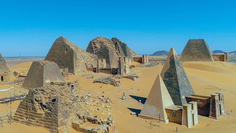 Backdrop from Lost Kingdom of the Black Pharaohs