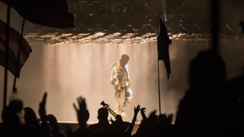 Backdrop from Kanye West - Live at Glastonbury