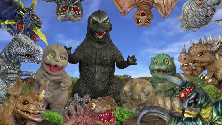 Backdrop from Monster Puppet Show Godziban