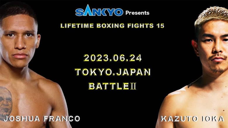 Backdrop from Joshua Franco vs. Kazuto Ioka II