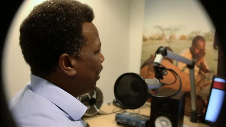 Backdrop from Lifesaving Radio Dabanga