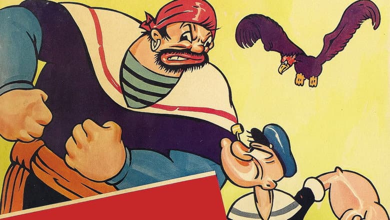 Кадр із фільму «Popeye the Sailor Meets Sindbad the Sailor»