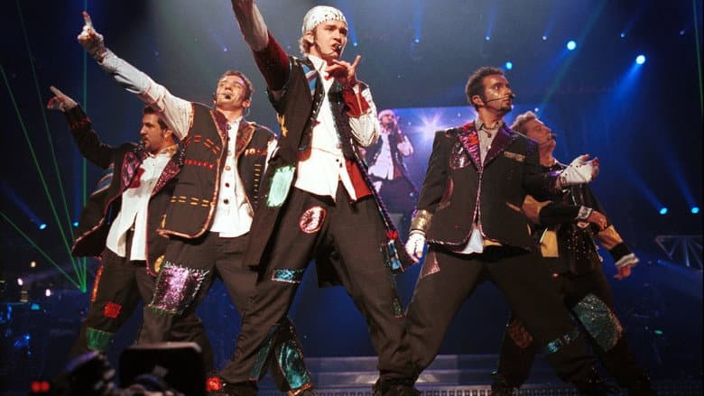 Backdrop from 'N Sync: Live from Madison Square Garden