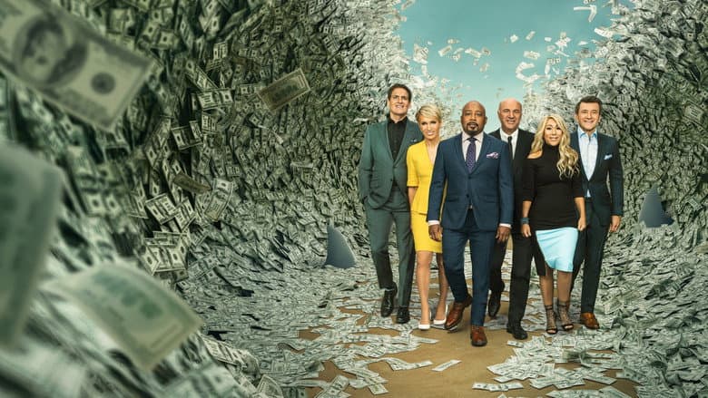 Backdrop from Shark Tank